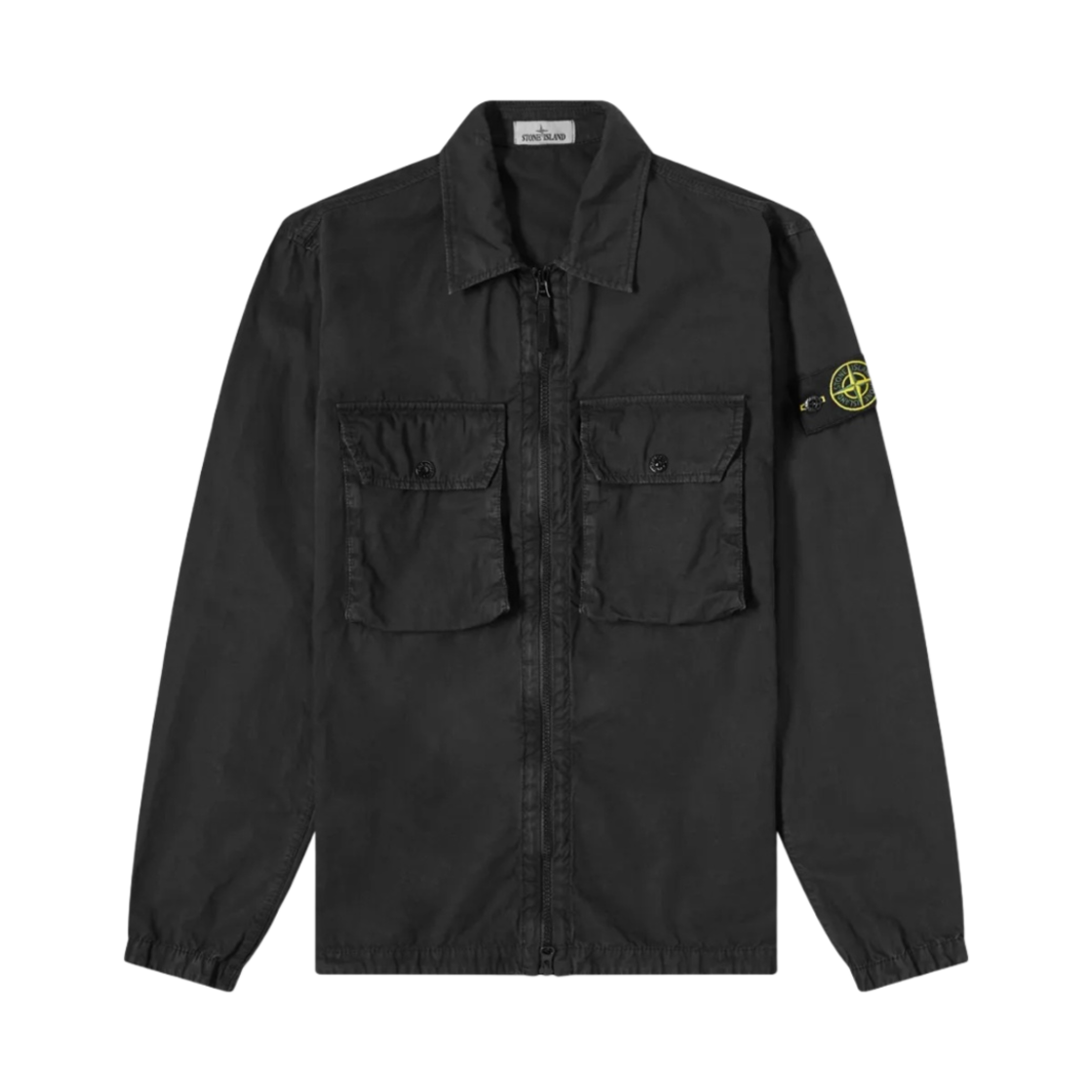 스톤 아일랜드 113WN 올드이펙트 오버셔츠 블랙 - 21FW(Stone Island 113WN T.CO+OLD Overshirt Black - 21FW)