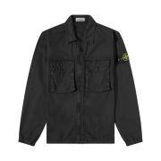 Stone Island 113WN T.CO+OLD Overshirt Black - 21FW