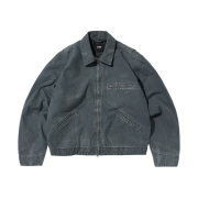 Suade Washed Work Jacket Gray