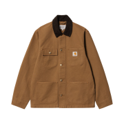 Carhartt WIP Dearborn Canvas (unlined) Michigan Chore Coat Hamilton Brown - Spring