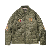 Houston Japan Nylon Rip Vietnam Tiger Jacket Olive Drab 51267OD