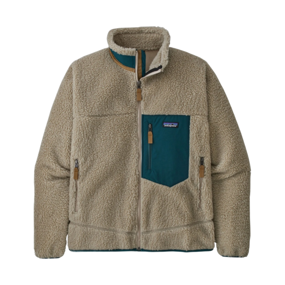 23056 Patagonia Classic Retro-X Jacket Pelican Dark Borealis Green