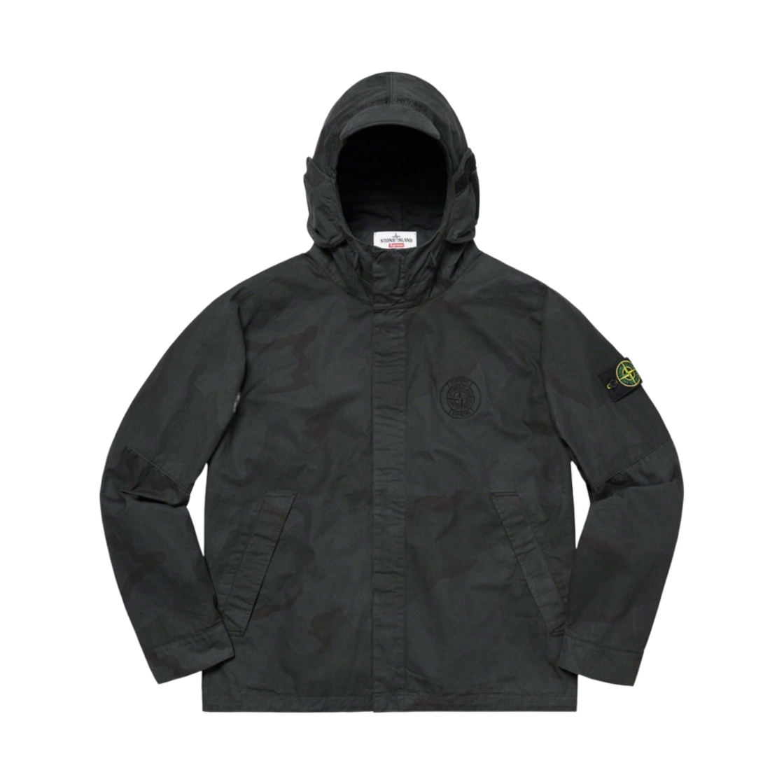 19SS Supreme Stone Island Riot Jacket Supreme Stone Island Riot Mask Camo Jacket (SS19) - $648