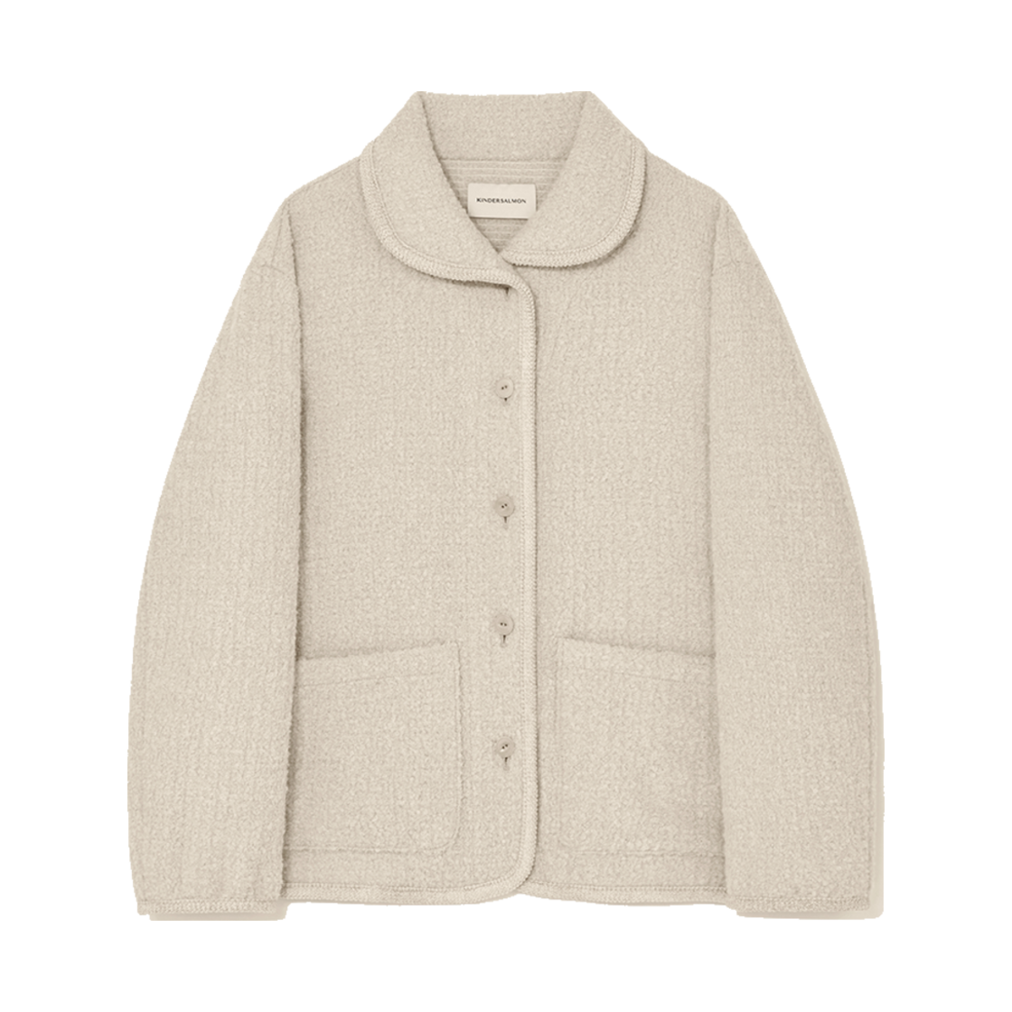 P0000ELF Kindersalmon Women Harry Alpaca Jacket Dusty