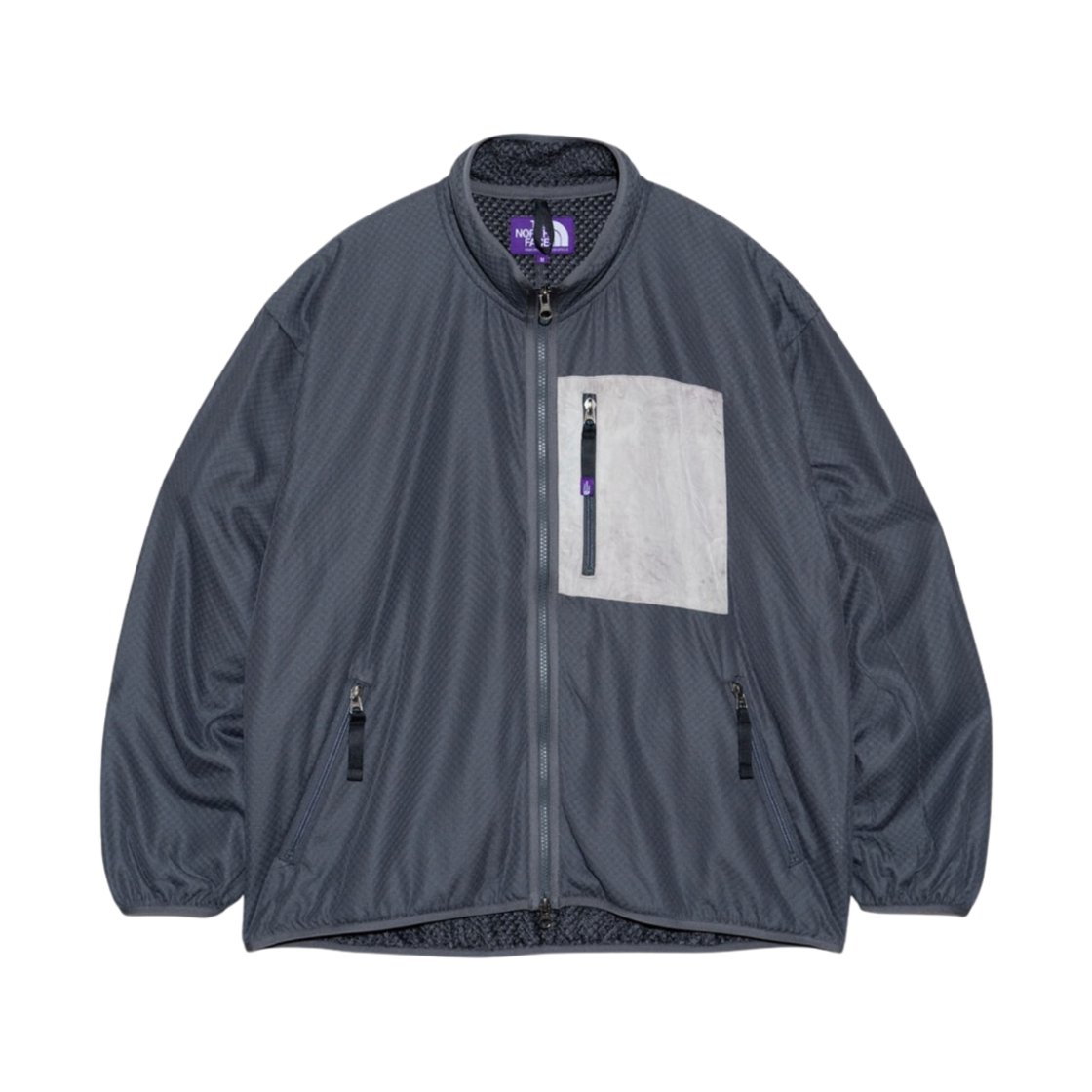 NY2404N The North Face Purple Label Field Zip Up Jacket Asphalt Gray