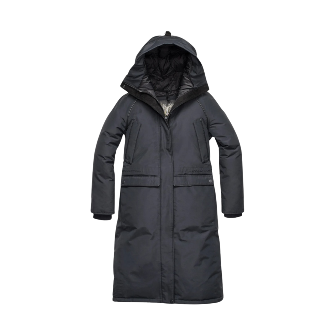 (W) 노비스 카밀리아 롱 파카 블랙((W) Nobis Camilla Long Parka Black)