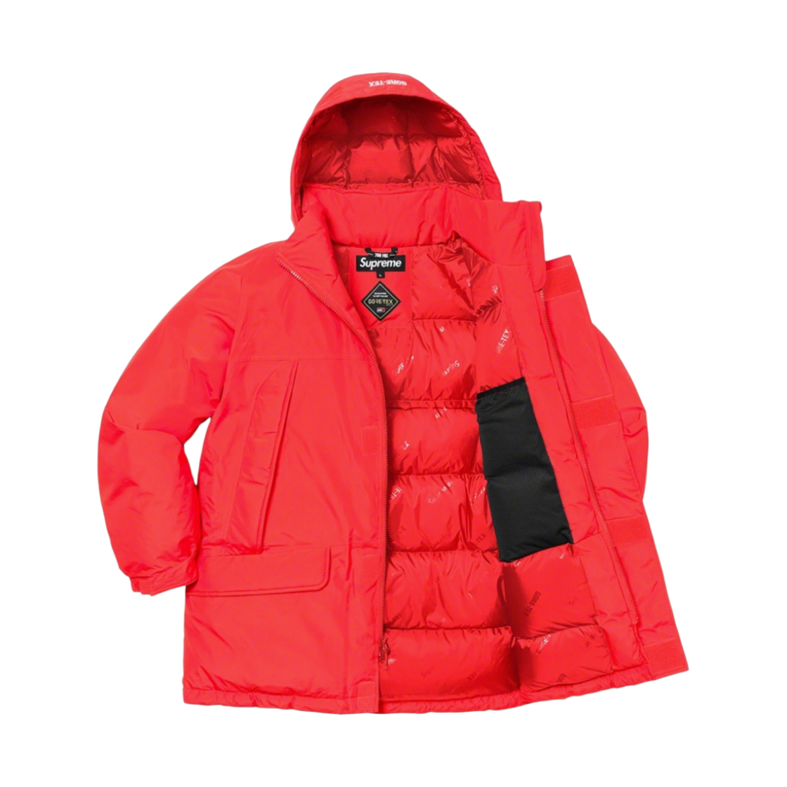 슈프림 고어텍스 700-필 다운 파카 브라이트 레드 - 20FW(Supreme Gore-Tex 700-Fill Down Parka Bright Red - 20FW) - 2