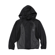 (W) Mischief FW Color Blocked Windbreaker Black