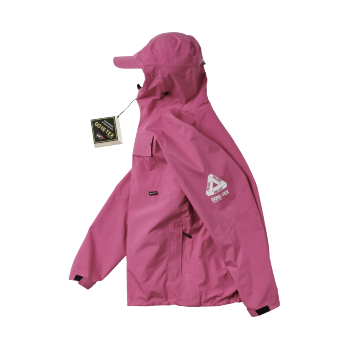 팔라스 고어텍스 P 캡 자켓 핑크 - 21SS(Palace Gore-Tex P Cap Jacket Pink - 21SS) - 4