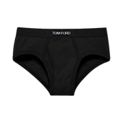 Tom Ford Cotton Briefs Black