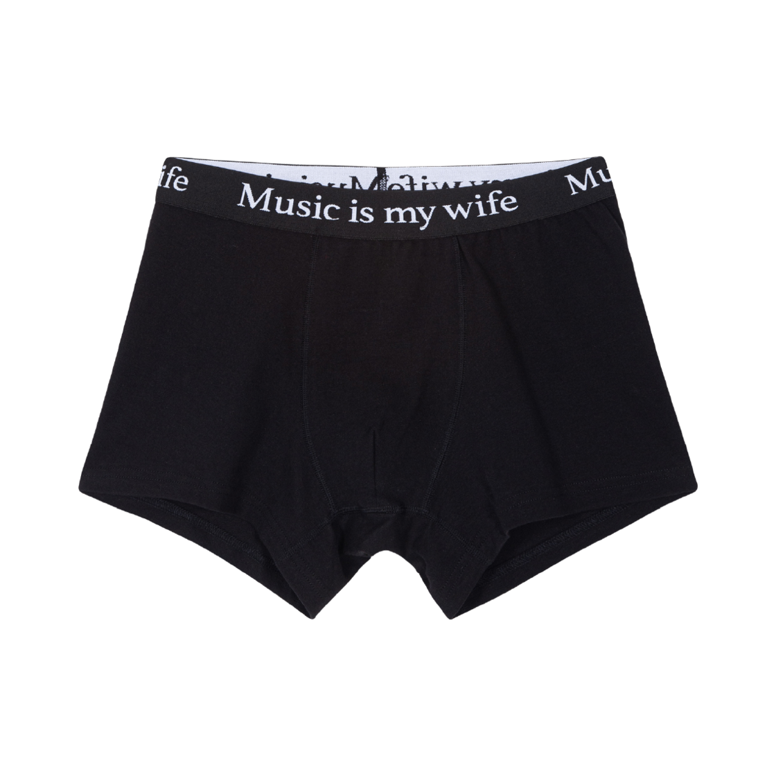 7793169 Mosquito Murderers Music is my wife Underwear Boxer Brief All Black