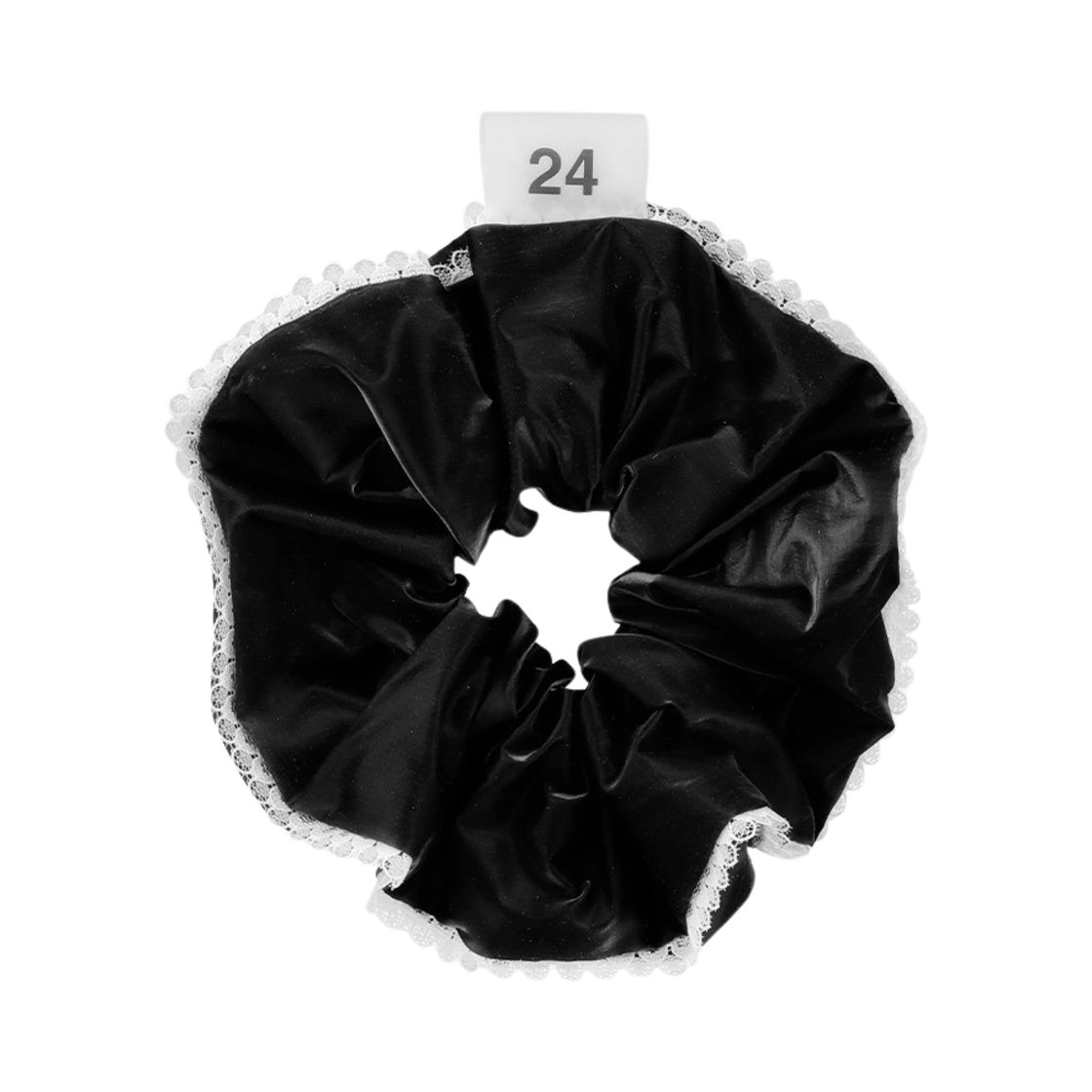 no509b Sentiments No.508 Hair Scrunchy Black