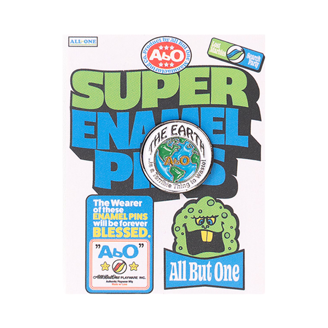 AB25SSUKR007XX ABO Enamel Earth Pin 1