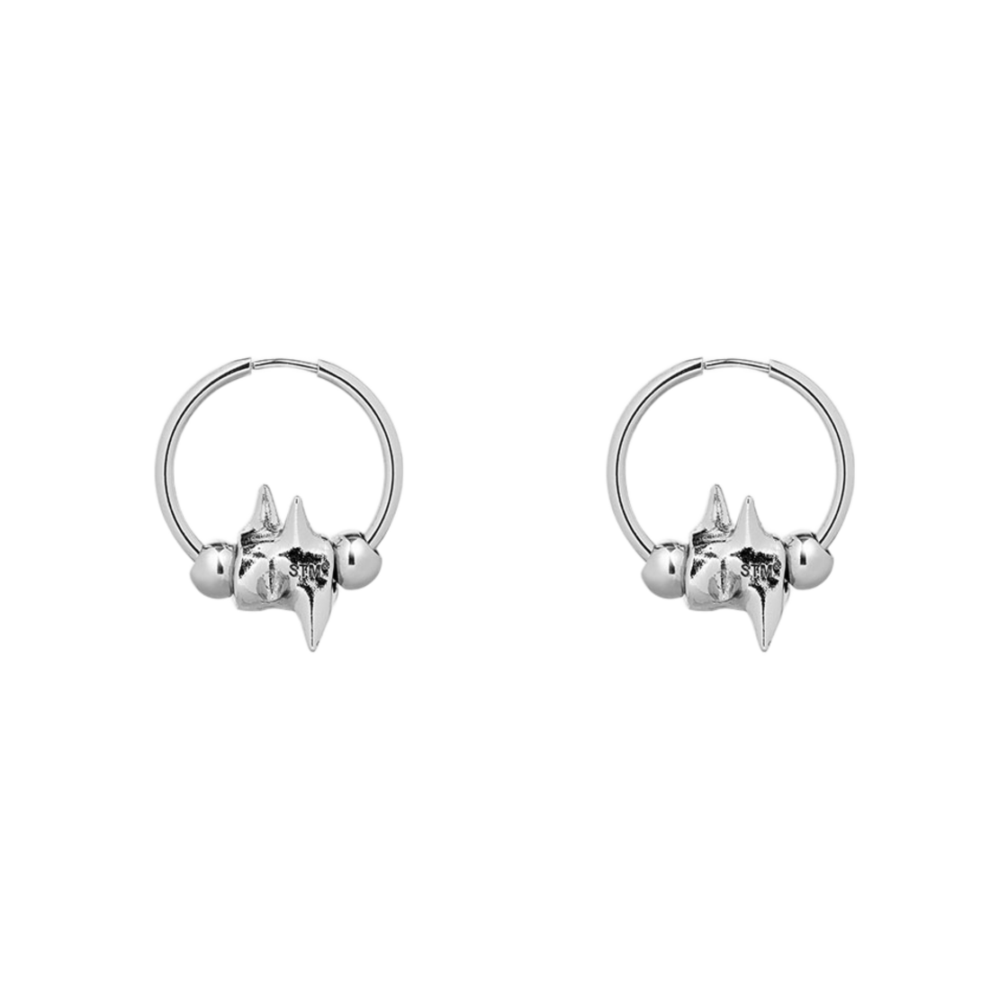 NO621S Sentiments No.621 Earring Silver