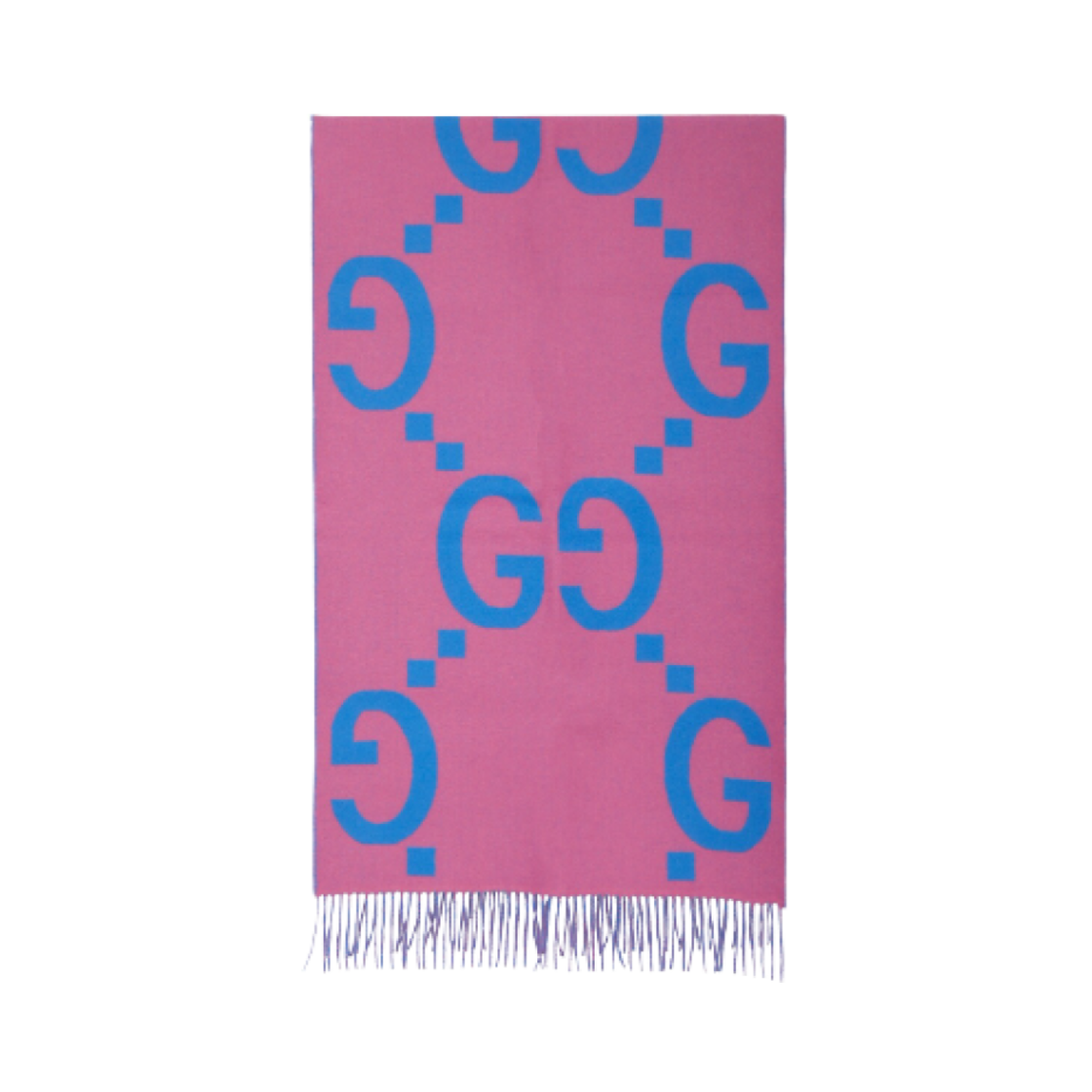 구찌 울 머플러 핑크(Gucci Wool Muffler Pink) - 1
