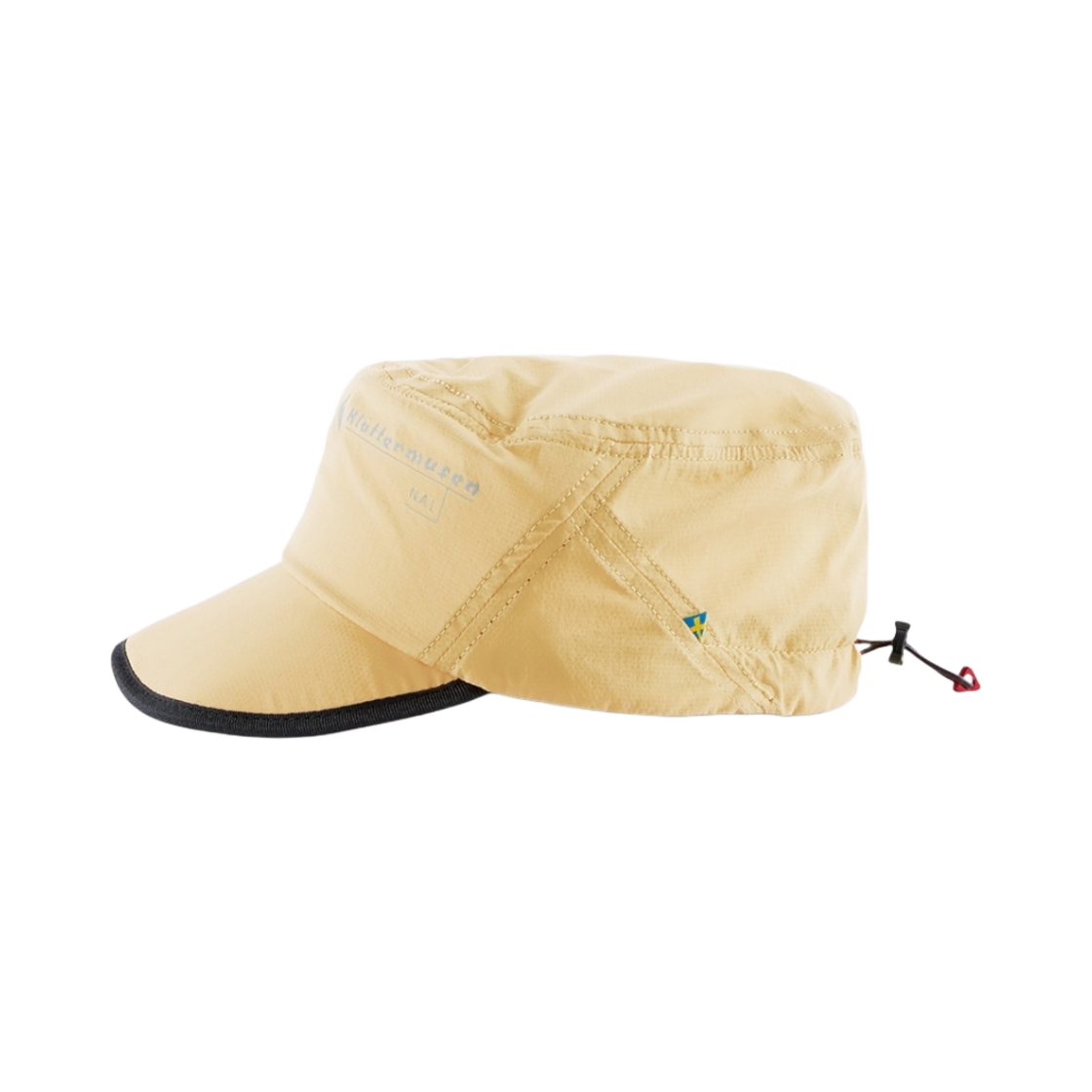 10182-135 Klattermusen Nal Windbreaker Cap Chaya Sand