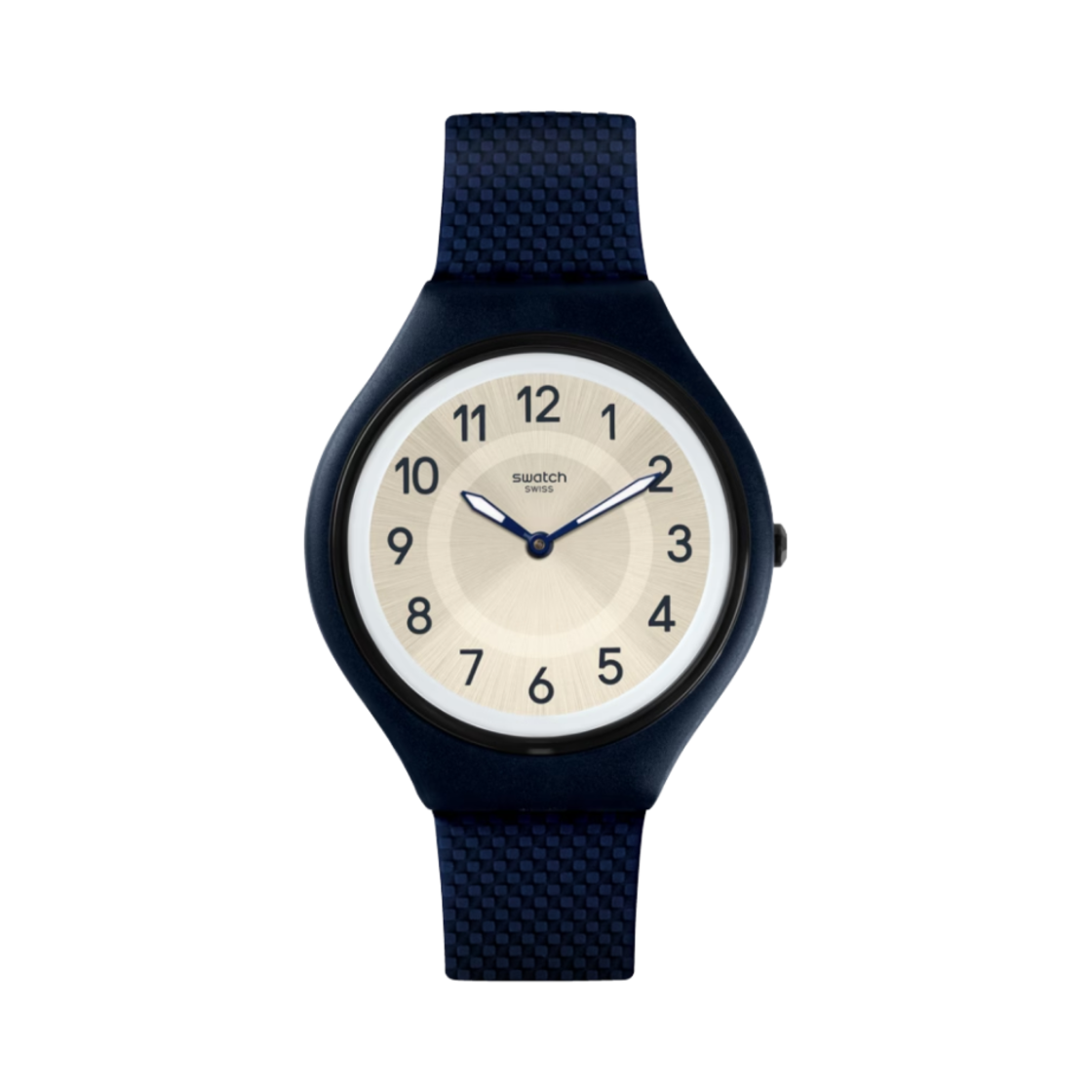 SVUN101 Swatch Skinnight Quartz Matte Dark Blue