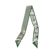 (W) Hermes Les Voitures Nouvelles Twilly Emeraude Creme Ciel