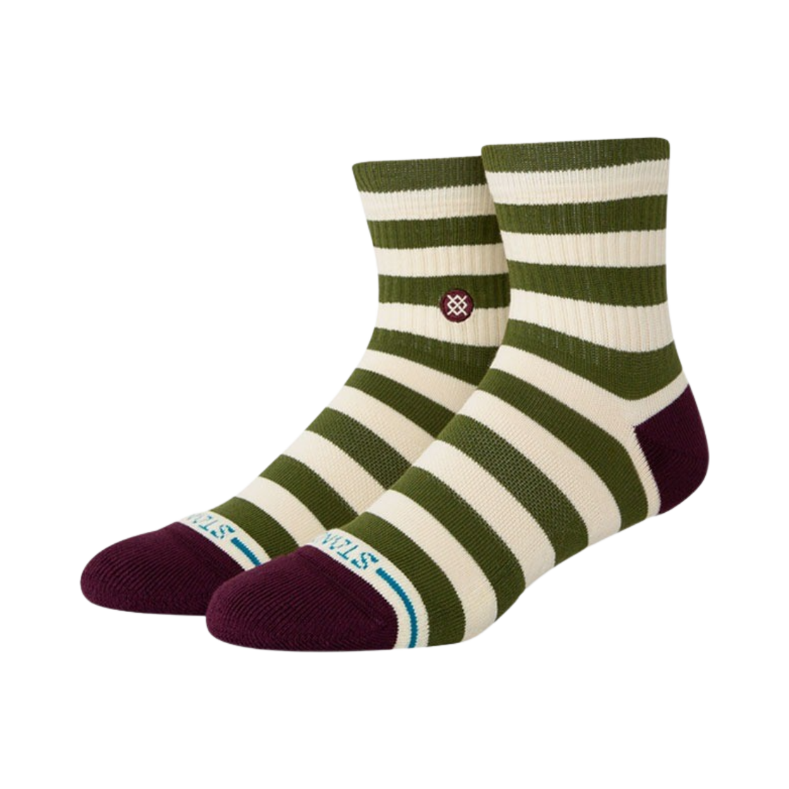 스탠스 코튼 크루 그린