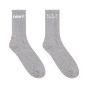 IAB Studio x Obey Socks Heather Grey