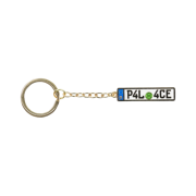 Palace Plate Keyring EU - 23SS
