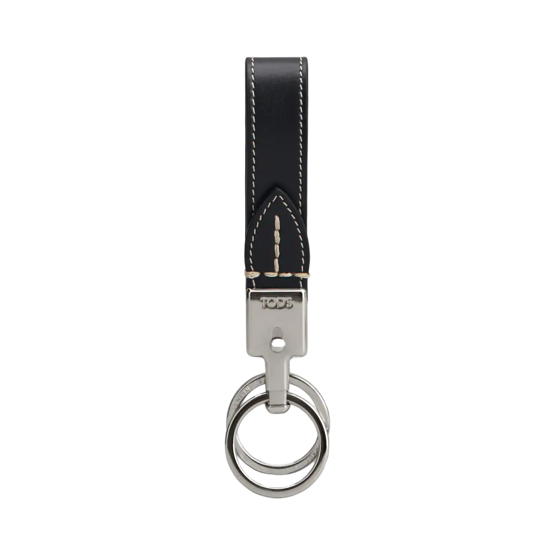 XAMIMPGC200QNTB999 Tod's Leather Key Holder Black