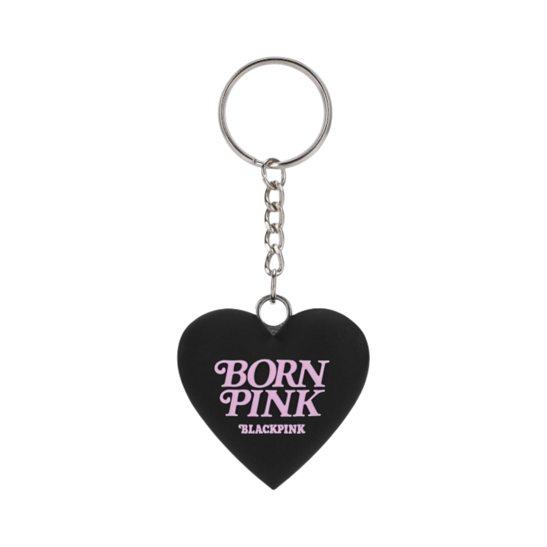 베르디 x 블랙핑크 하트 키체인 블랙(Verdy x Blackpink Heart Keychain Black)