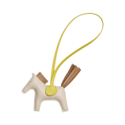 Hermes Rodeo PM Charm Milo & Craie Chai Lime