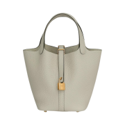 Hermes Picotin Lock 18 Bag Clemence & Gold Sauge