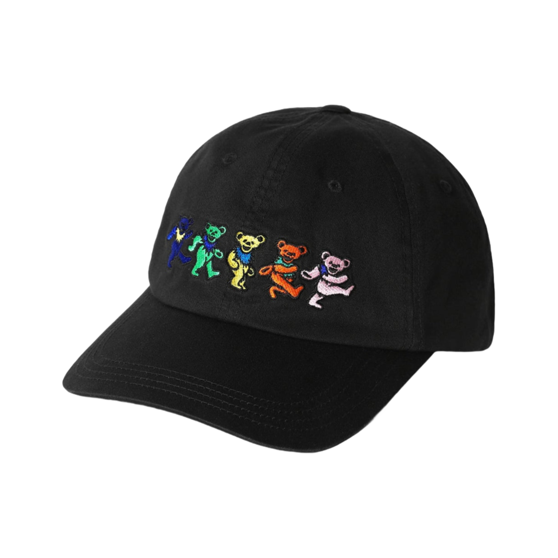 디스이즈네버댓 x 그레이트풀 데드 댄싱 베어 캡 블랙(thisisneverthat x Grateful Dead Dancing Bears Cap Black)