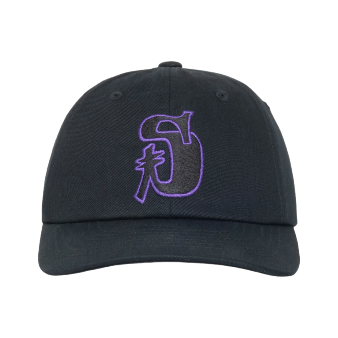 스투시 빈티지 S 로우 프로 캡 블랙 콩코드(Stussy Vintage S Low Pro Cap Black Concord)