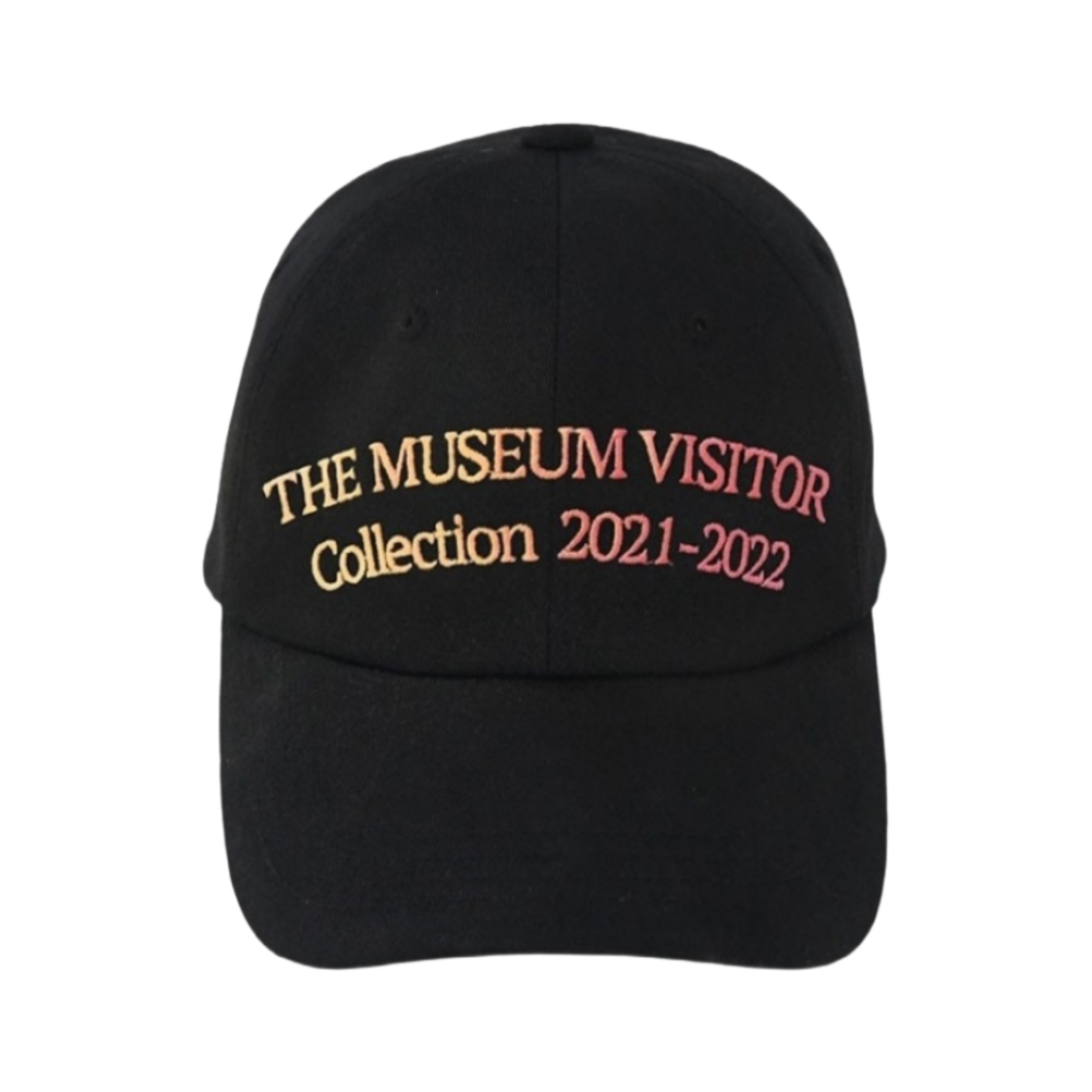 더뮤지엄비지터 스프레이드 볼캡 블랙(The Museum Visitor Sprayed Ball Cap Black)