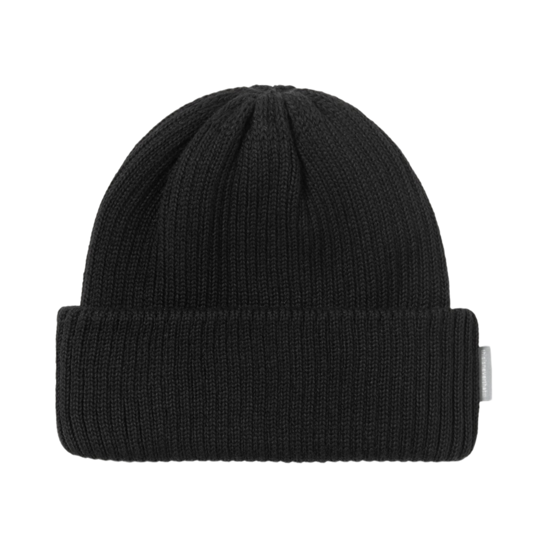 디스이즈네버댓 T-로고 숏 비니 블랙(Thisisneverthat T-Logo Short Beanie Black) - 2