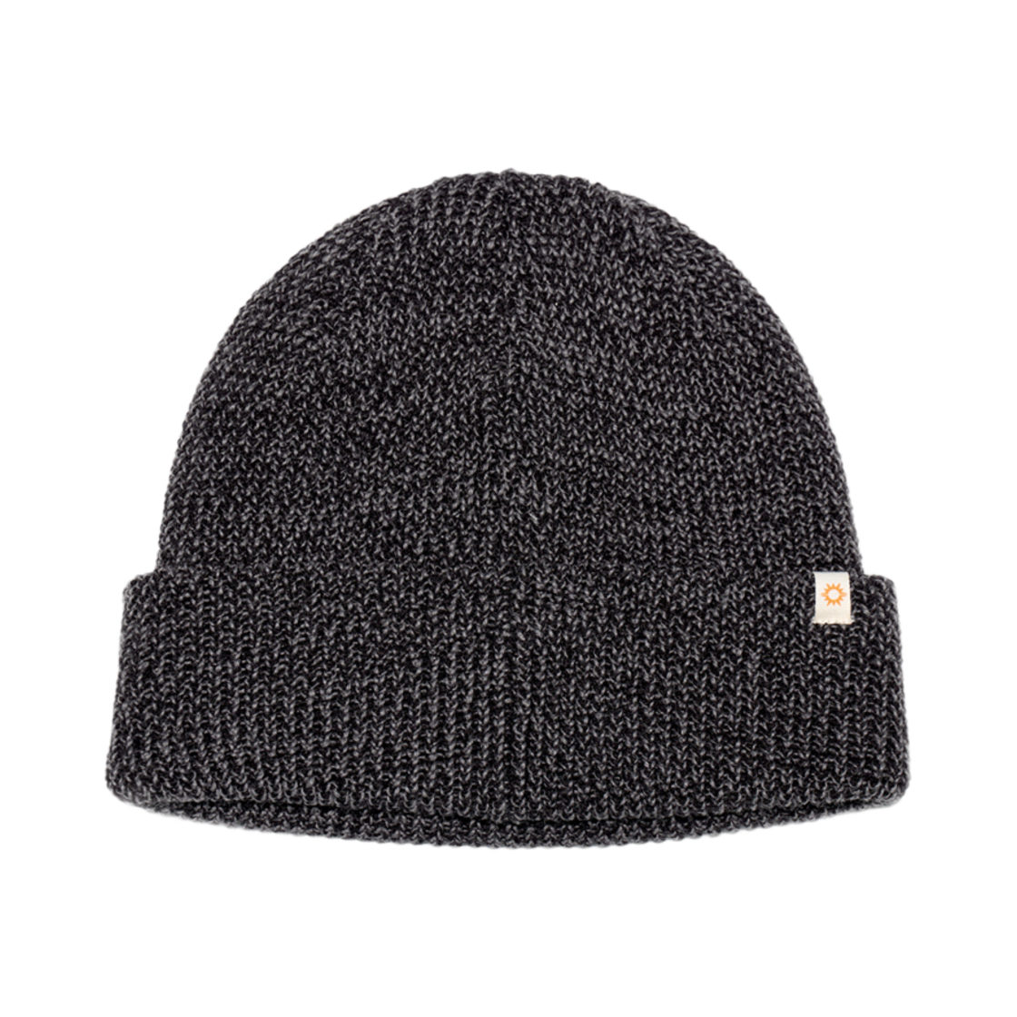 헬로선라이즈 투톤 헤더 비니 블랙(Hello Sunrise Two Tone Heather Beanie Black) - 1