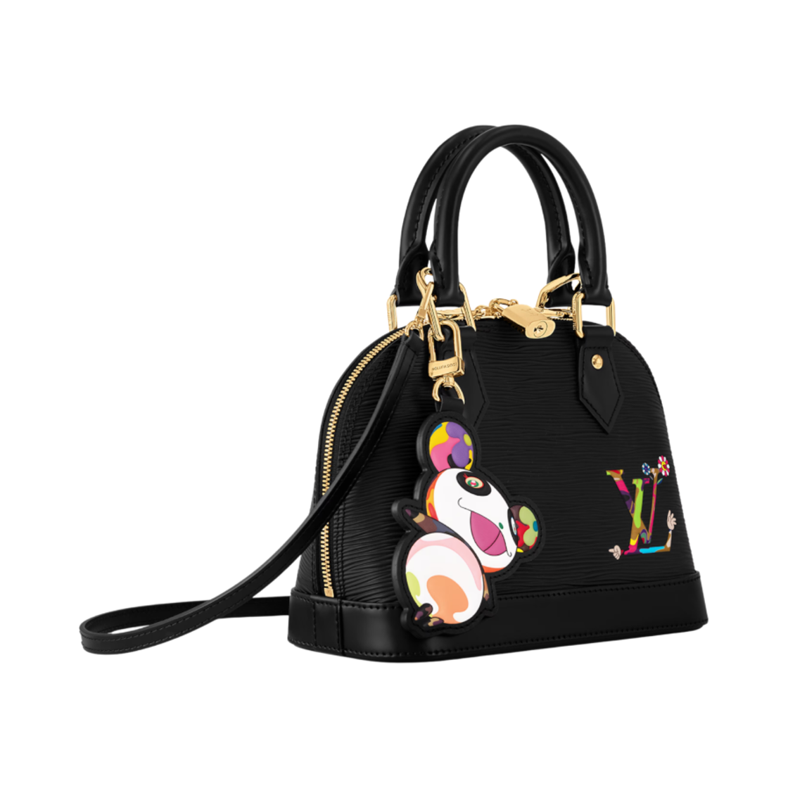 루이비통 x 무라카미 타카시 알마 BB 에피 블랙(Louis Vuitton x Murakami Takashi Alma BB Epi Black) - 2