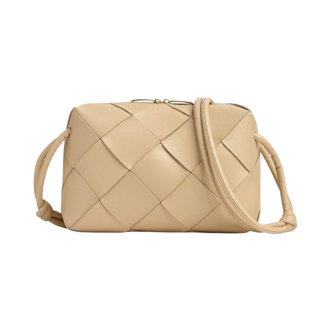보테가 베네타 스몰 레더 크로스바디 카세트백 포리지(Bottega Veneta Small Leather Crossbody Cassette Porridge) - 2