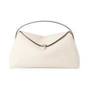 Toteme T-Lock Top Handle Milk Grain