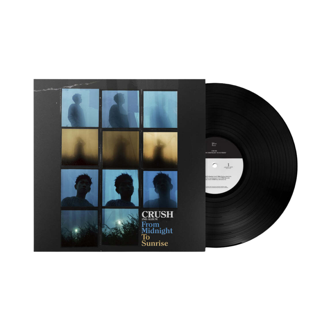 크러쉬 정규 2집 프롬 미드나잇 투 선라이즈 LP 블랙(Crush 2nd Album From Midnight To Sunrise LP Black) - 1
