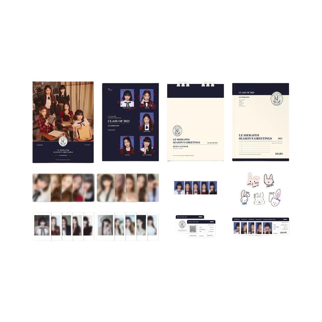 LE SSERAFIM Class of 2023 Season's Greetings 2023 ル セラフィム LE