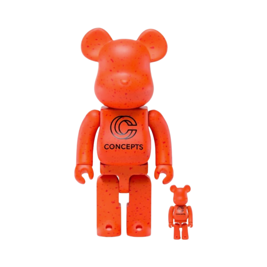 베어브릭 x 컨셉트 오렌지 랍스터 100% & 400% 세트(Bearbrick x Concepts Orange Lobster 100% & 400% Set) - 1