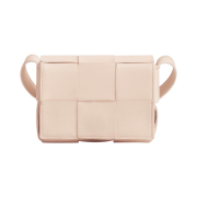 Bottega Veneta Mini Leather Cassette Melon Washed