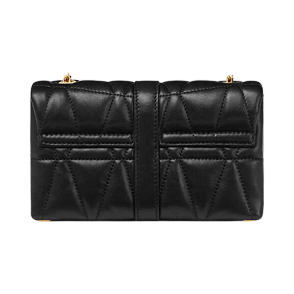 베르사체 클레이오 퀼티드 미니백 블랙 골드(Versace Kleio Quilted Mini Bag Black Gold) - 2
