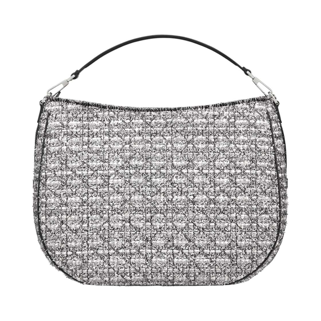 디올 새들 소프트 백 실버 톤 트위드(Dior Saddle Soft Bag Silver Tone Tweed) - 2