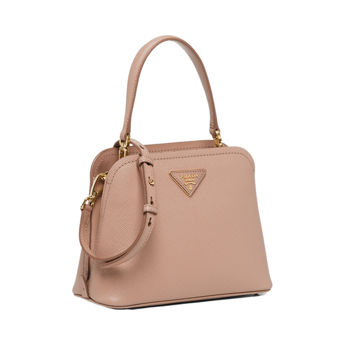 프라다 마티니 스몰 사피아노 레더 백 파우더 핑크(Prada Matinee Small Saffiano Leather Bag Powder Pink) - 2