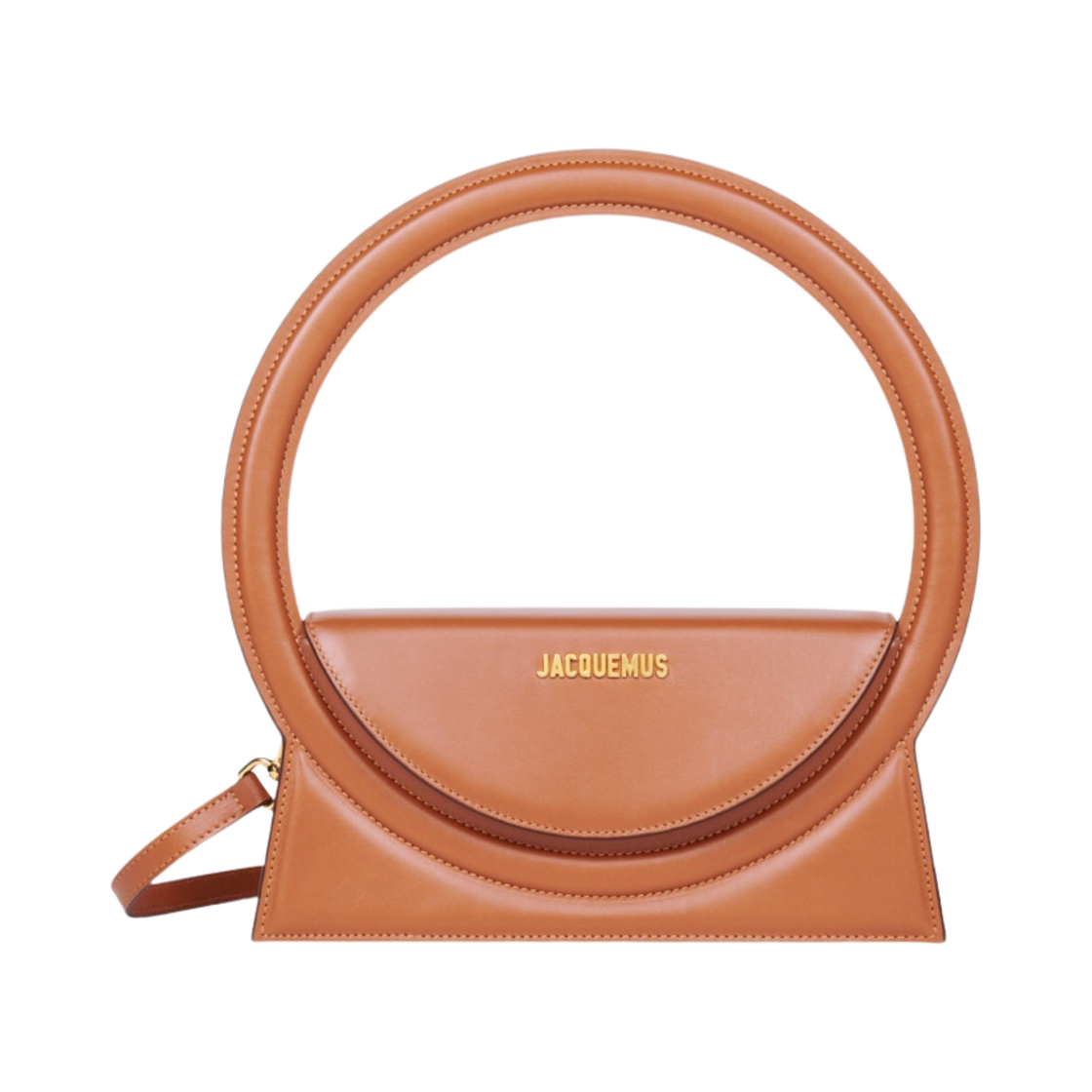 자크뮈스 르 삭 론드 서클 퍼스 라이트 브라운(Jacquemus Le Sac Rond Circle Purse Light Brown) - 1