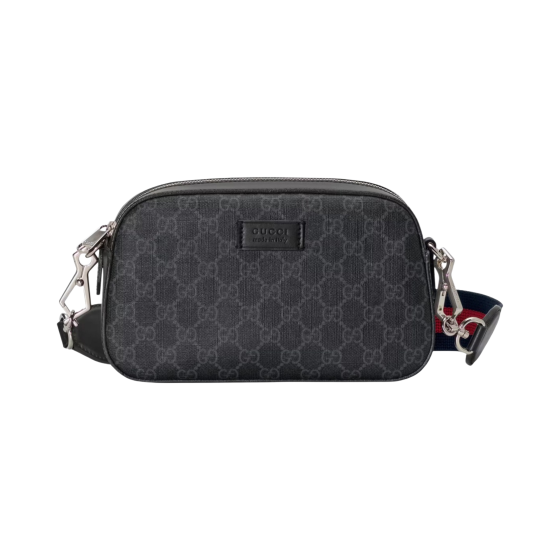 574886-K5RLN-1095 Gucci GG Shoulder Bag Black Grey