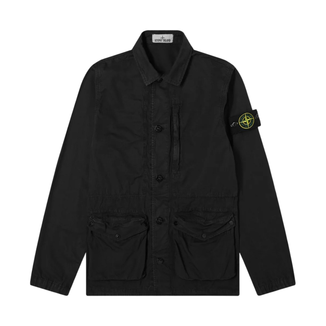 스톤 아일랜드 439WN 올드이펙트 자켓 블랙 - 21SS