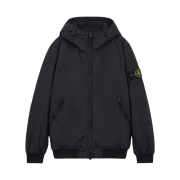 Stone Island 40823 Garment Dyed Crinkle Reps R-NY Down Jacket Black - 24FW