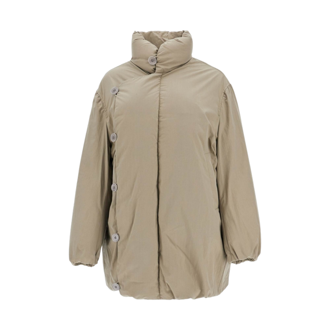 (W) 르메르 WR 테크니컬 코튼 롱 퍼퍼 자켓 데저트 세이지((W) Lemaire WR Technical Cotton Long Puffer Jacket Desert Sage)