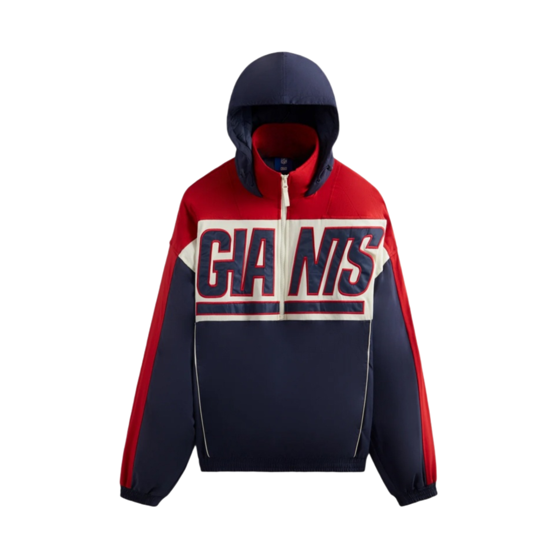 키스 x NFL 자이언츠 쿼터 집 아노락 후드 녹터널(Kith x NFL Giants Quarter Zip Anorak with Hood Nocturnal) - 1